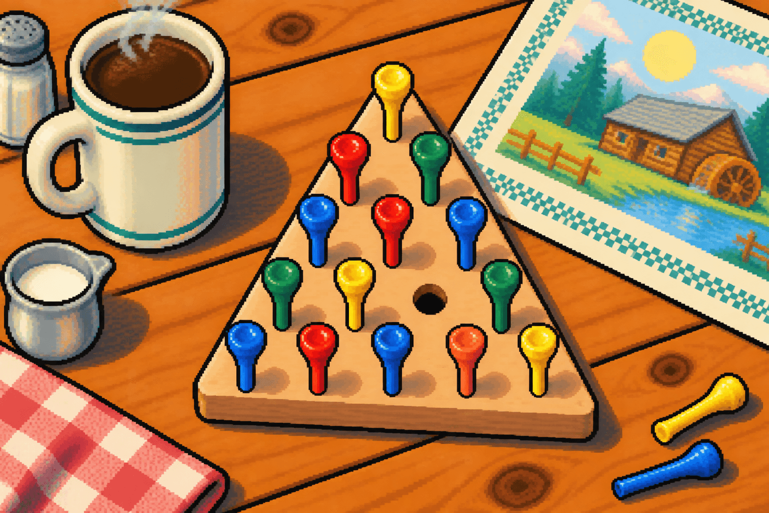 The Cracker Barrel Peg Game Called You an Ignoramus