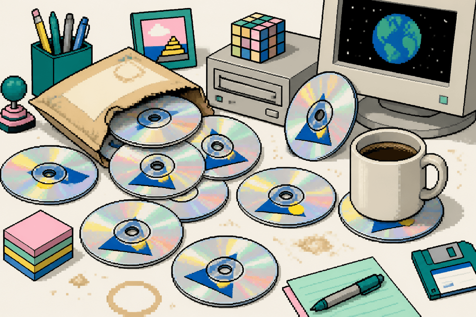 The AOL CD Came in the Mail Again